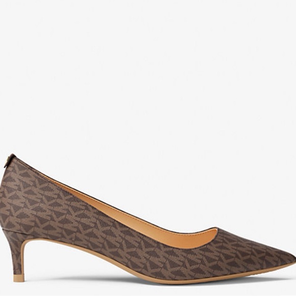 MICHAEL Michael Kors Alina
Flex Kitten Pump (Brown) Size8,new - Picture 2 of 8